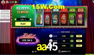 aa45: Seu Cassino Premiado com Pagamentos Rápidos